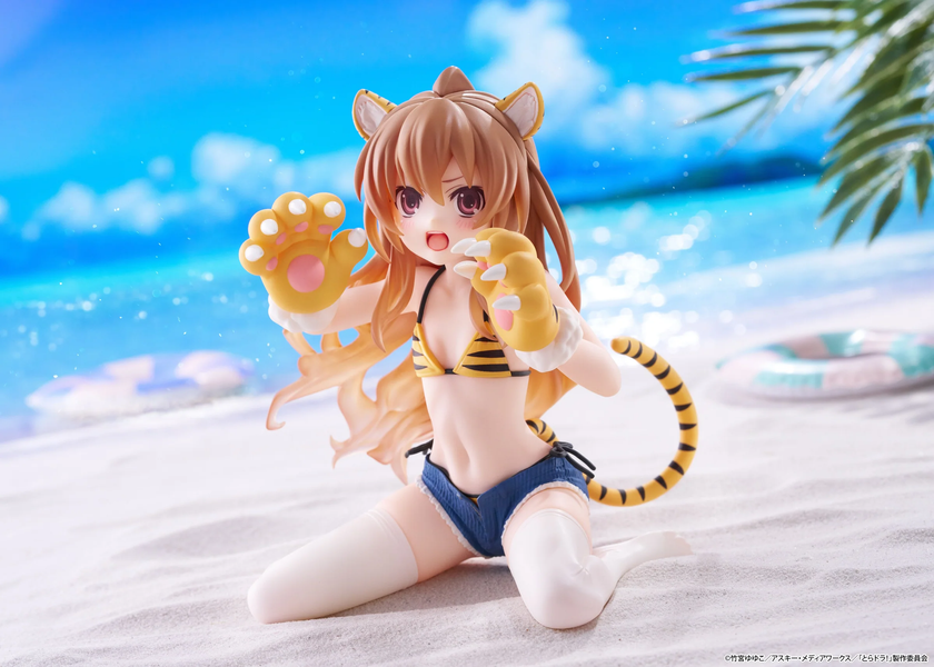 Тайга Айсака "Торадора!" | Aisaka Taiga Toradora! Desktop Cute Tiger Swimsuit Ver. F-000050 фото