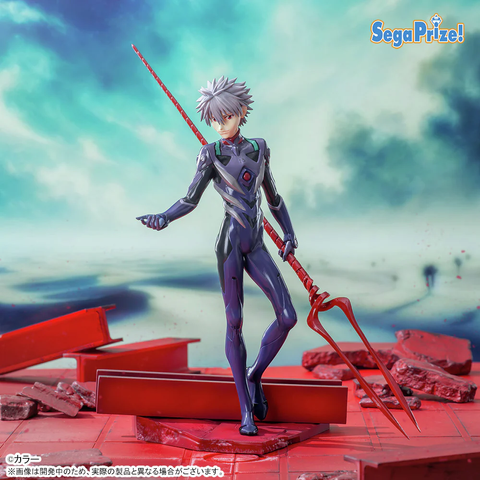 Каору Нагіса "Євангеліон" | Evangelion: 3.0+1.0 Thrice Upon a Time Luminasta Nagisa Kaworu &times; Spear of Longinus F-000118 фото
