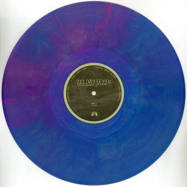 Легенда про Зельду | Zelda & Jazz II Pink & Blue Marbled Vinyl Edition The Deku Trio GameChops V-000083 фото