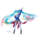 Хацуне Міку | Gundam 45th Anniversary x Hatsune Miku BANPRESTO EVOLVE GUNDAM Collaboration F-000289 фото 8