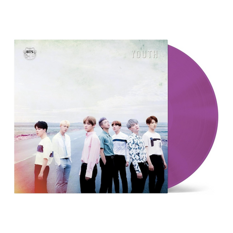 Гурт БТС | BTS - YOUTH Clear Purple Vinyl Edition V-000088 фото