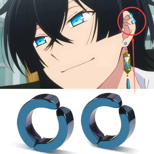 Ванітас "Мемуари Ванітаса" | The Case Study of Vanitas Earrings Cosplay M-000018 фото