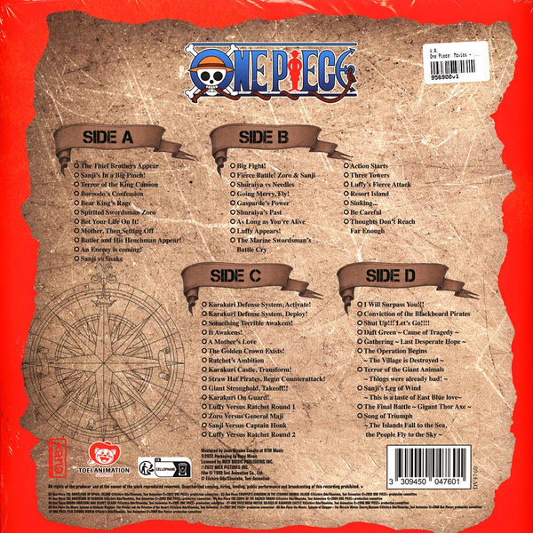 Ван Піс | One Piece: Movies - Best Selection Red & Blue Edition V-000056 фото