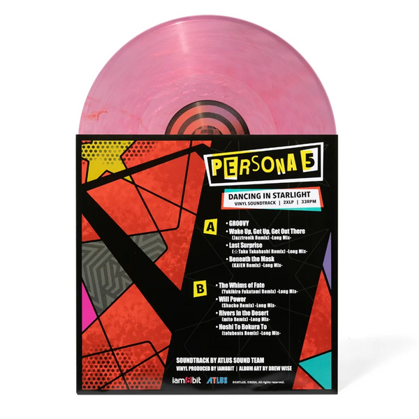 Персона 5 | OST Persona 5: Dancing In Starlight Atlus Sound Team Splatter Vinyl Edition V-000126 фото
