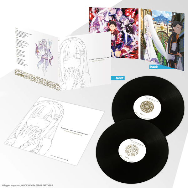 Резеро: Життя з нуля в іншому світі | Re: Life in a Different World from Zero Original Soundtrack Black Vinyl Edition V-000096 фото