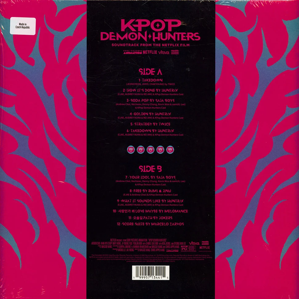 Кпоп-мисливиці на демонів | KPop Demon Hunters Saja Boys Special Effect Edition Record Store Day 2026 Limited V-000075 фото