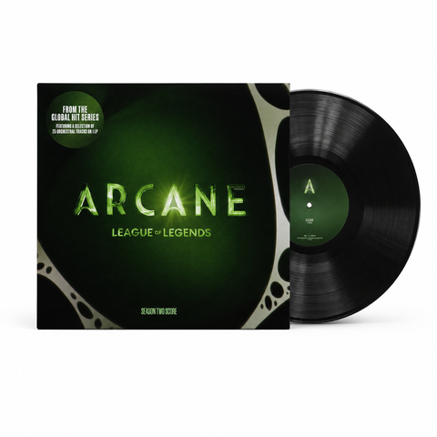 Аркейн: Сезон 2 - Оркестровий саундтрек | Arcane League Of Legends: Season 2 Score OST  Black Vinyl Edition V-000063 фото