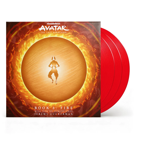 Аватар: Останній захисник | Avatar: The Last Airbender Book 3: Jeremy Zuckerman OST Fire Red Vinyl Edition V-000034 фото